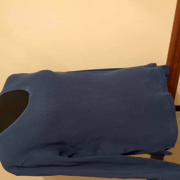 Faded Glory Long Sleeve Thermal Sweater top - Picture 5 of 8